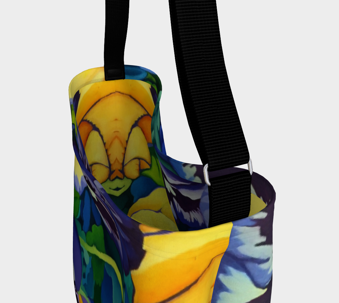 Pansy day tote