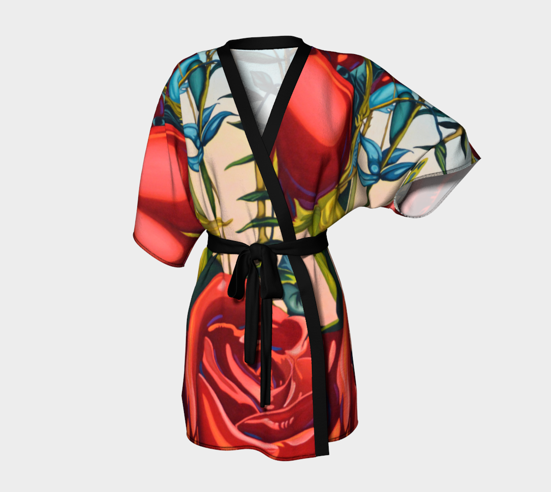Rose Kimono Robe