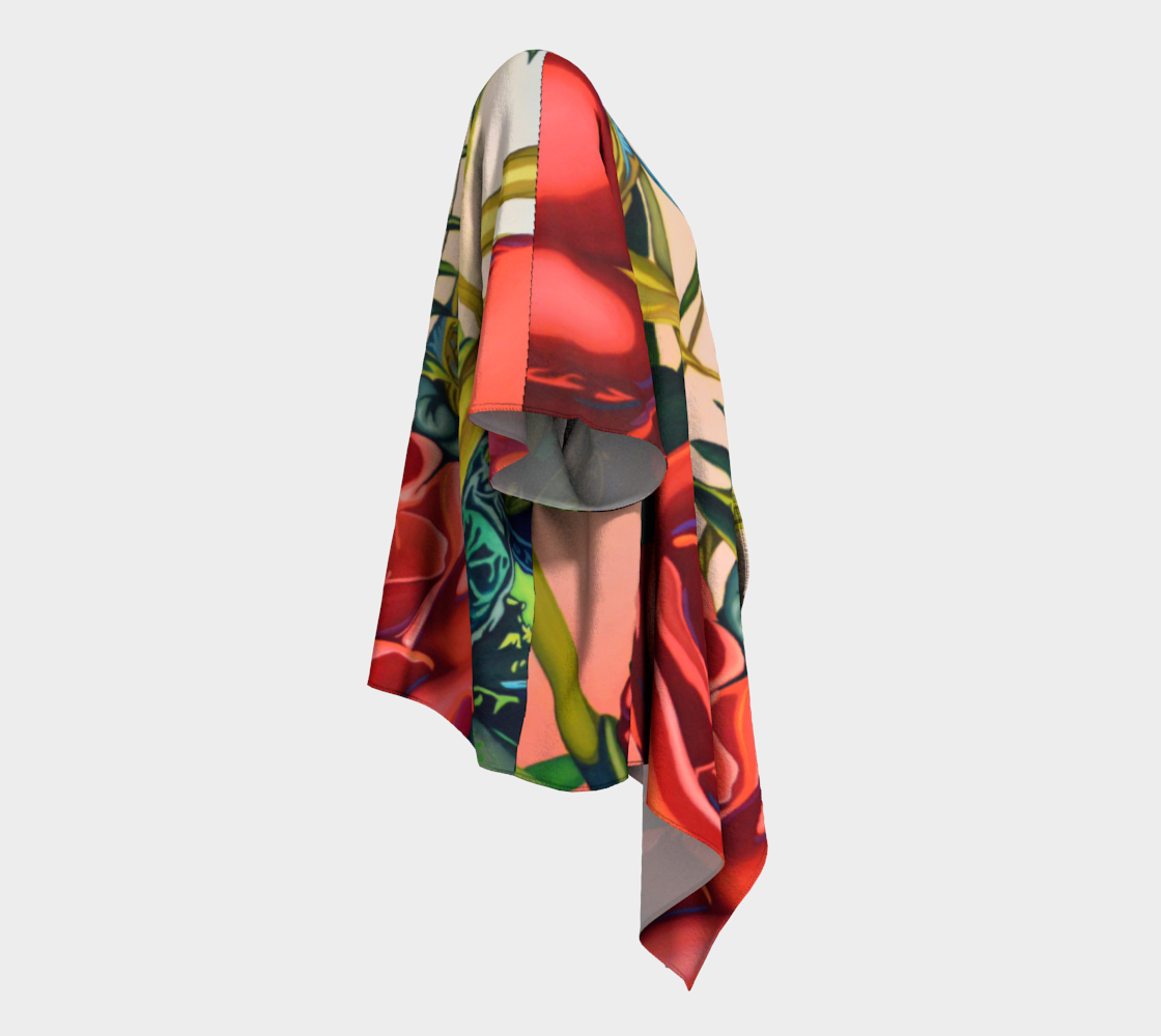 Rose Draped Kimono