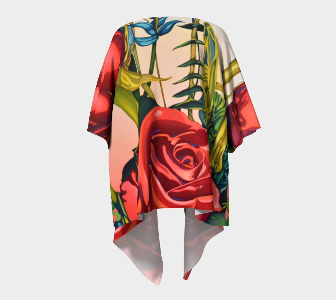Rose Draped Kimono