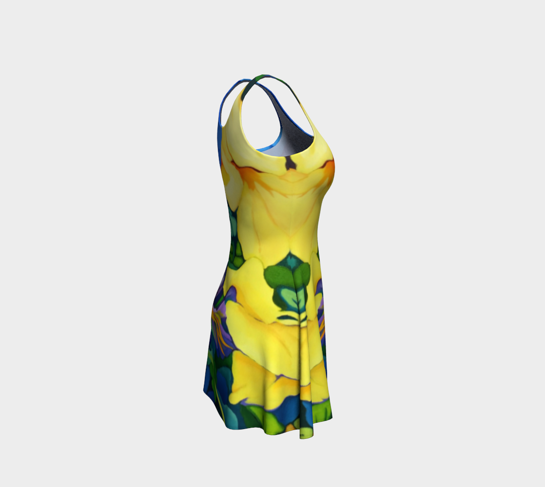 Pansy Flare Dress