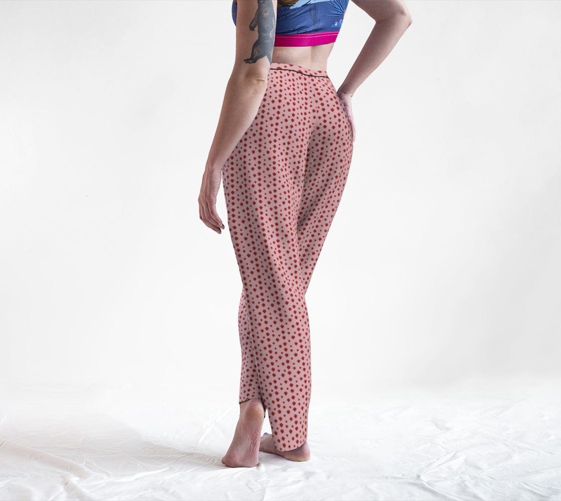 Polka Rose Lounge Pants