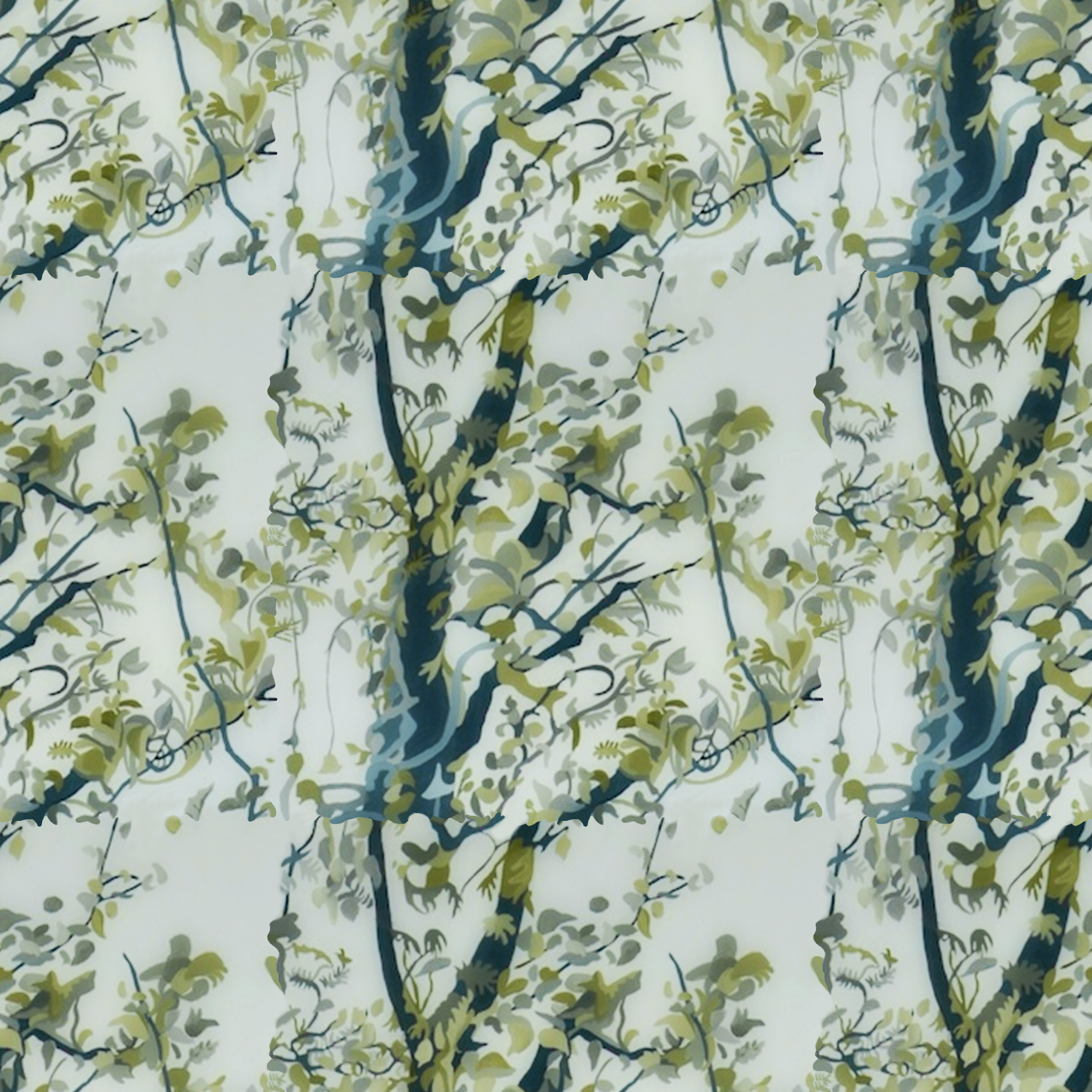 Green Forest Pattern