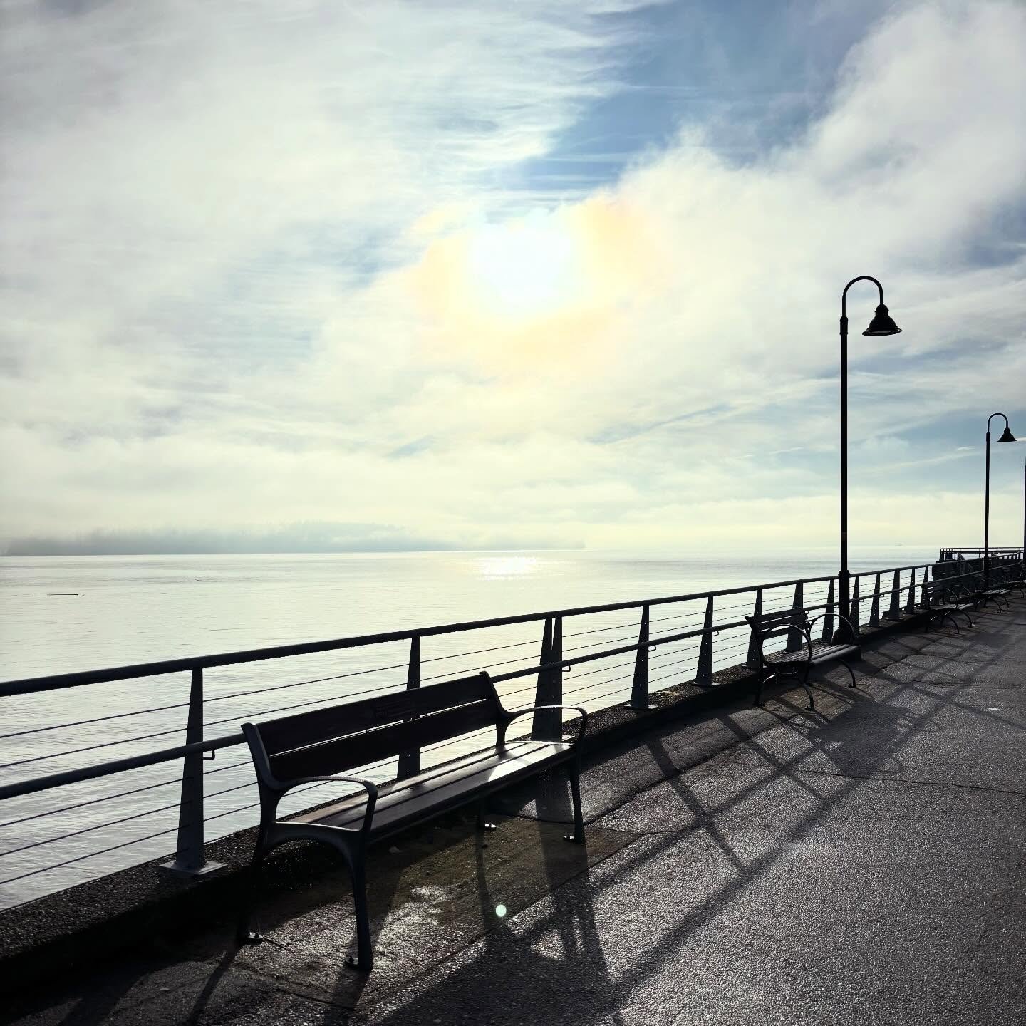 #morningsun #fog #westvancouver