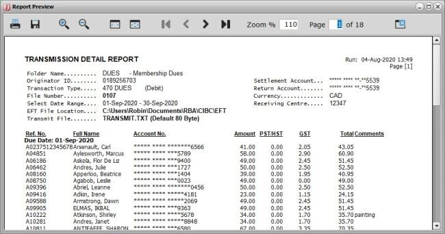 Report Preview Form