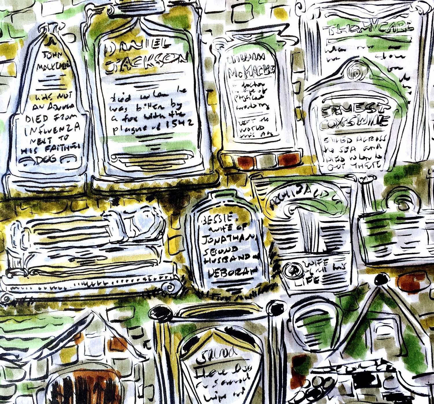 Greyfriars Kirkyard cemetery, Edinburgh 