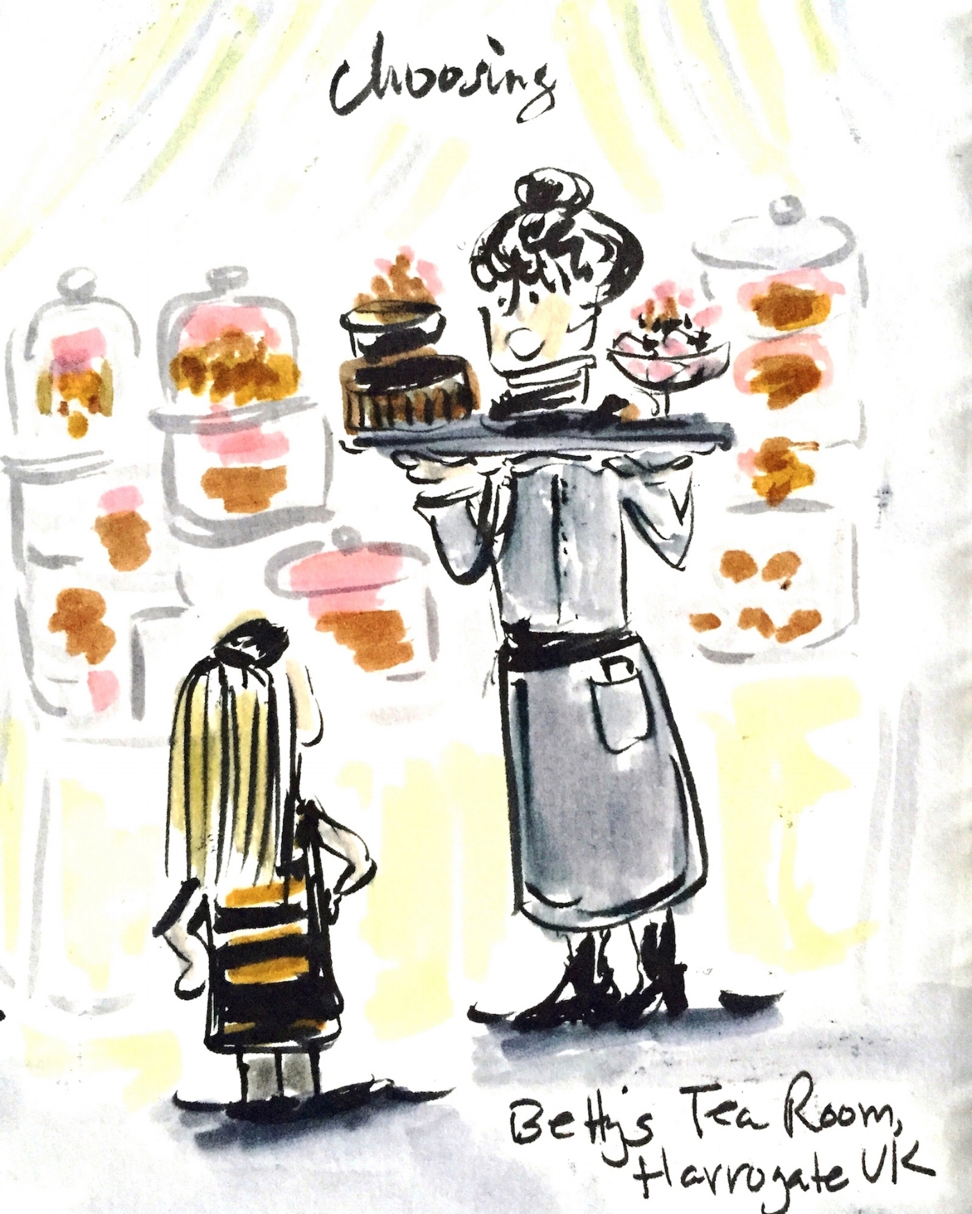 Betty's Tea Room, Harrogate, England