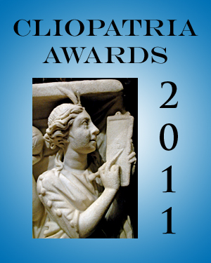 During the excitement of the 2012 American Historical Association conference, I won a prize!
The Cliopatria Awards are given by History News Network annually for the best in history blogging. For the first time, an award was given for best history-related twitter feed. And I won!!
I was thrilled by the recognition, and am wondering if there is some way to spin this as peer-review for career value.
More importantly, my follower list has grown, and I meet more and more #twitterstorians.
During the conference, I had a hectic weekend (as always), catching up with many people, as well as presenting and interviewing.
I spoke about podcasting and the audience response seemed very positive. The site for my panel is http://www.historyindigitalmedia.org .
I'll be updating soon with more #twitterstorians!