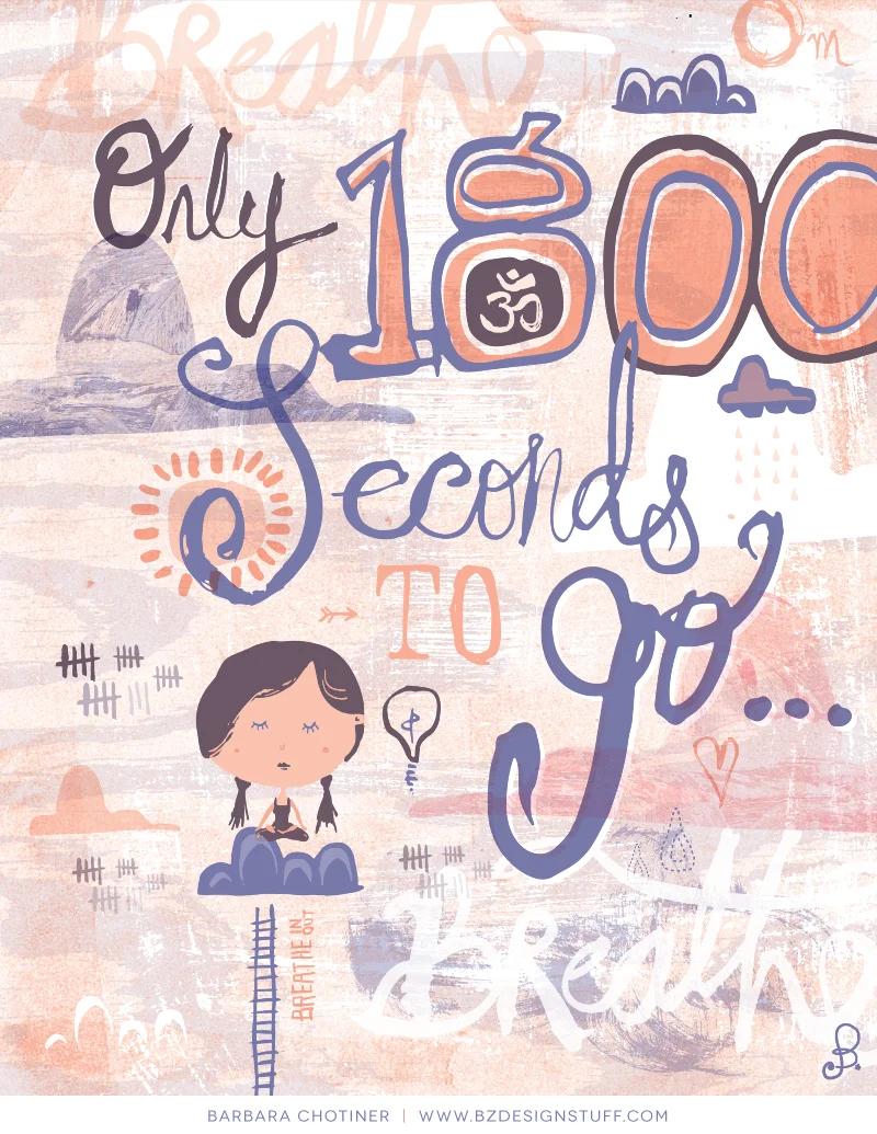 Meditation - the hardest part is getting started... 