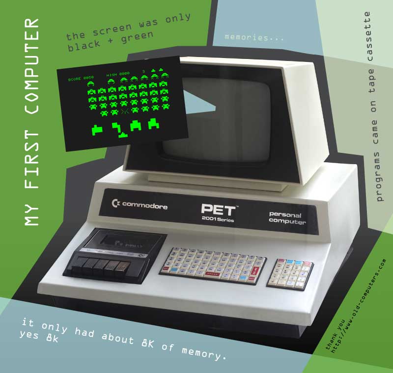 Comodore PET - photo from wikipedia - AKA my first computer!!!