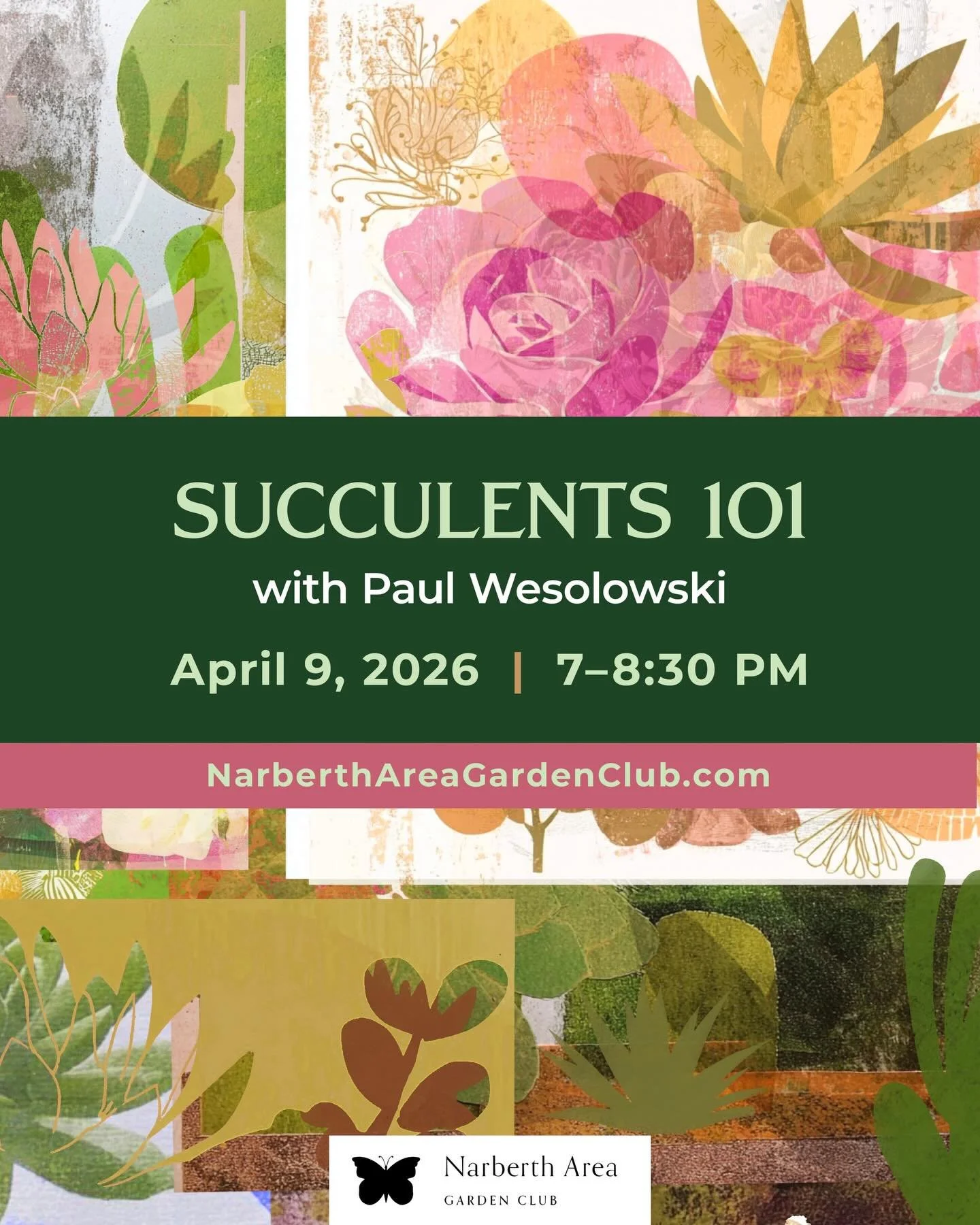 i ❤️ succulents. new art for @narberth_areagardenclub #layersonlayersonlayers #succulentloversofinstagram #digitalcollageart #nature_obsession #succulent @narberth_fun