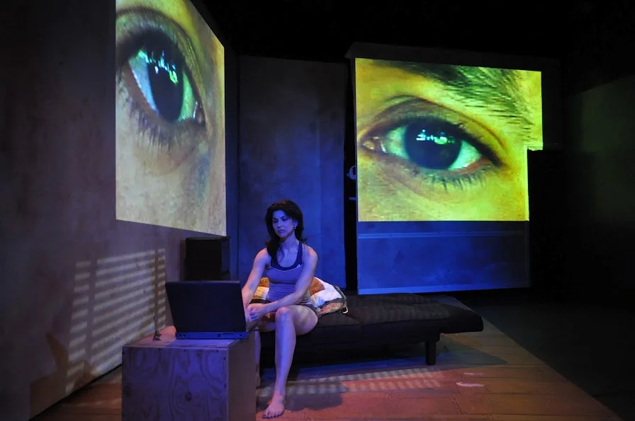 Two camera projection