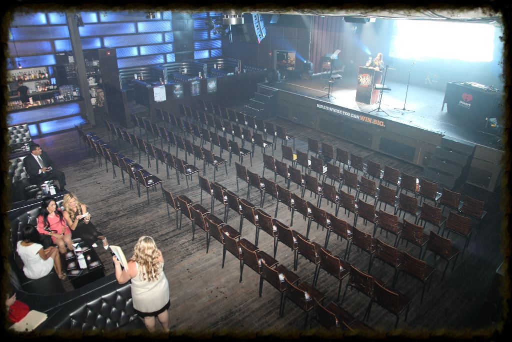 Calm before the crowd
