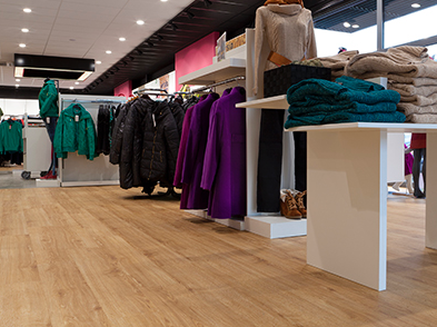 Vinyl Planks (LVT) Podium Pro 55 - Valley Oak Natural