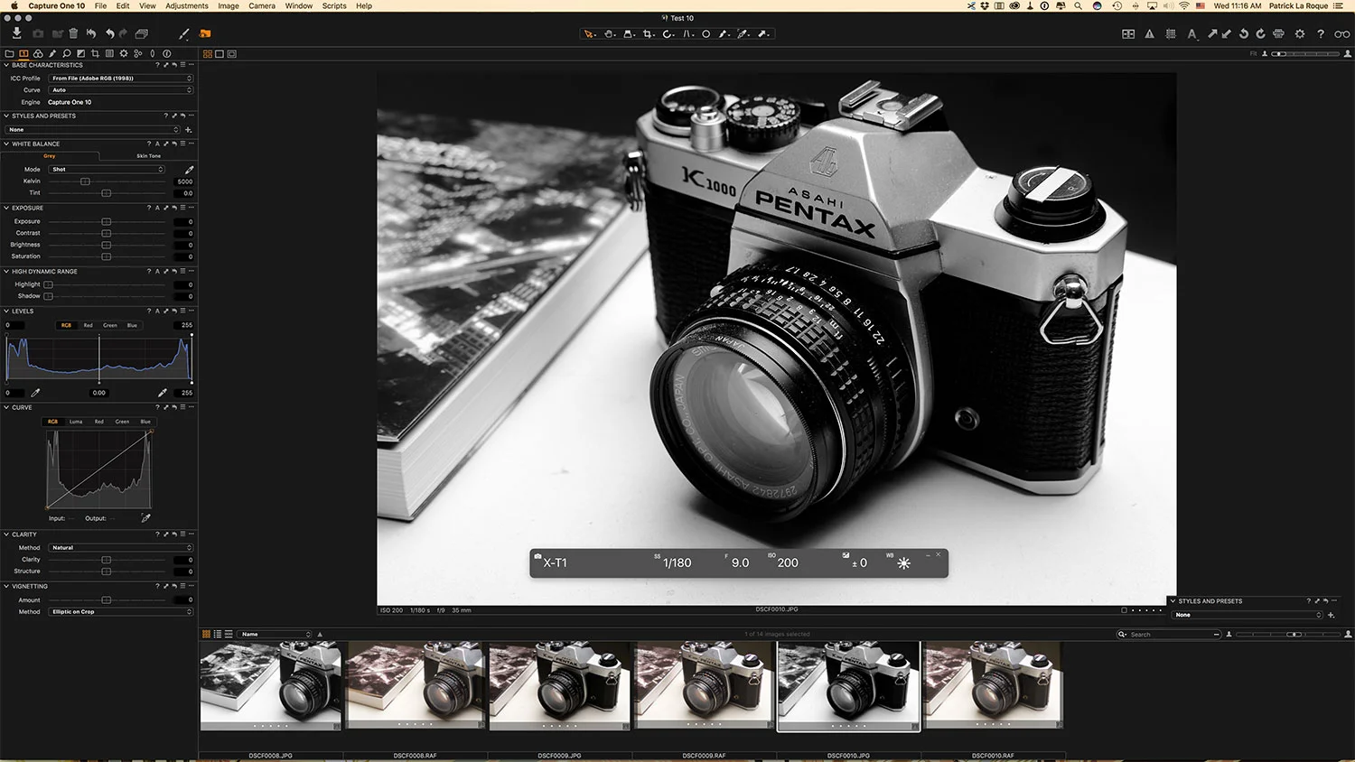 Blazing fast ingestion of both raw and JPEG files.
