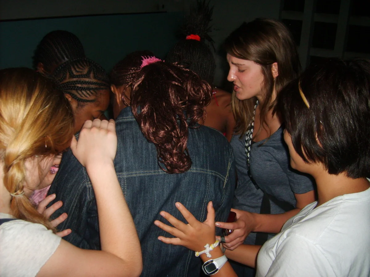 praying for girls in the dorms