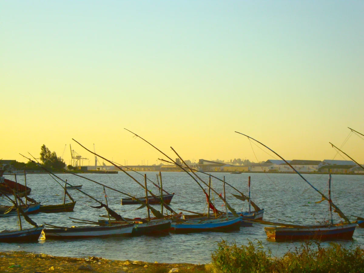 fishing boats in maputo