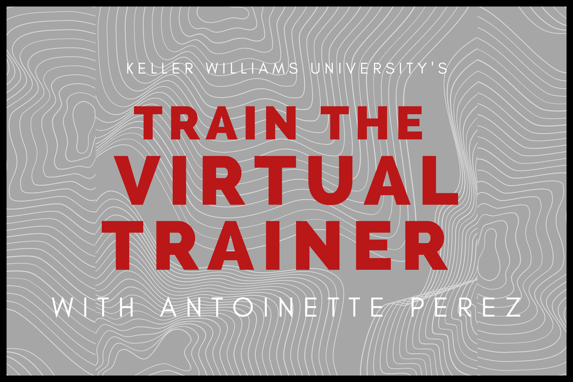 Train the Virtual Trainer in Zoom
