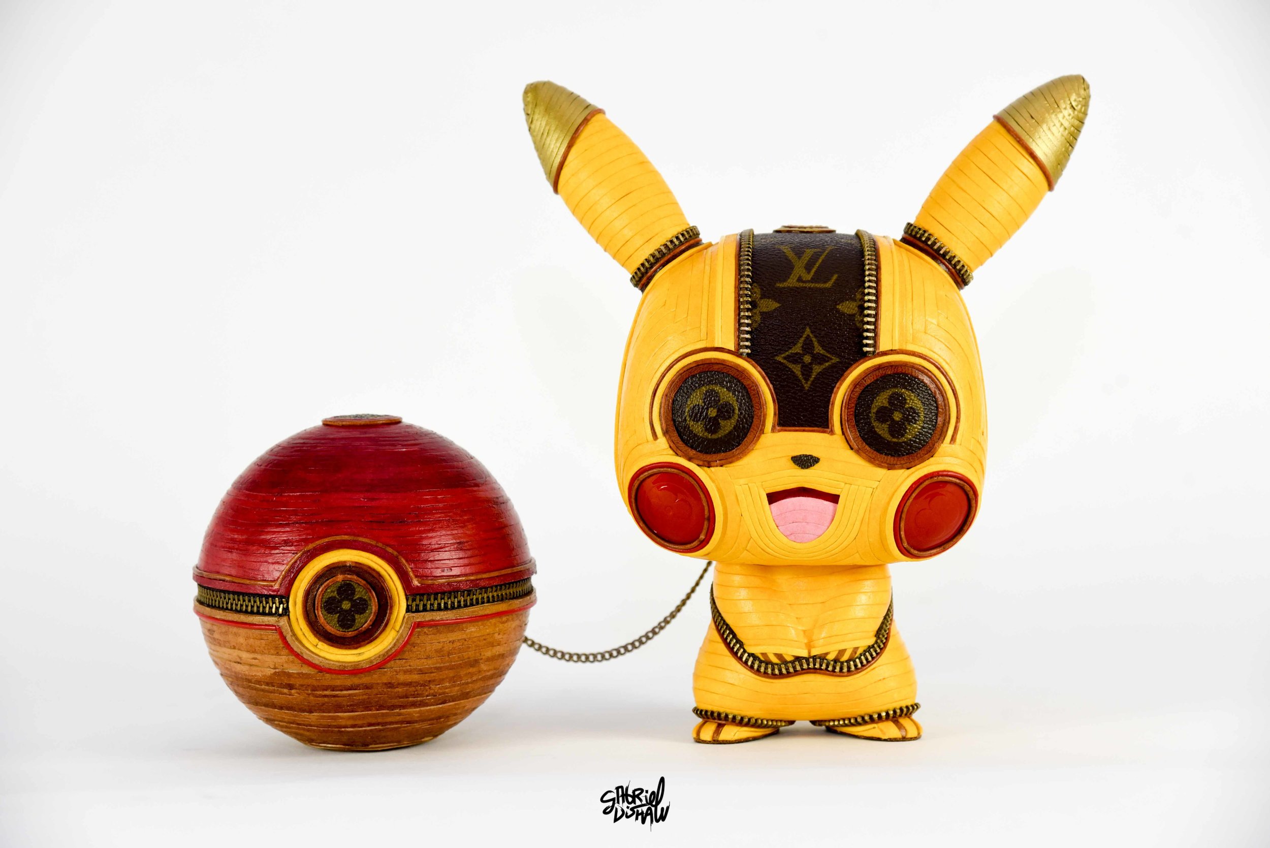 Pika Lou - Four + Poke-ball