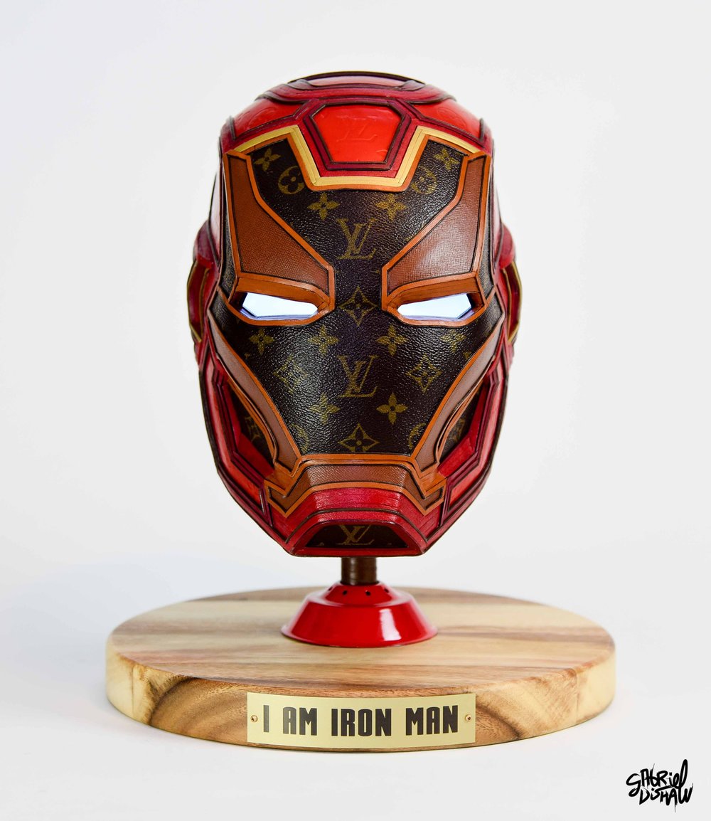 Designer Iron Man helmet by Gabriel Dishaw : r/marvelstudios