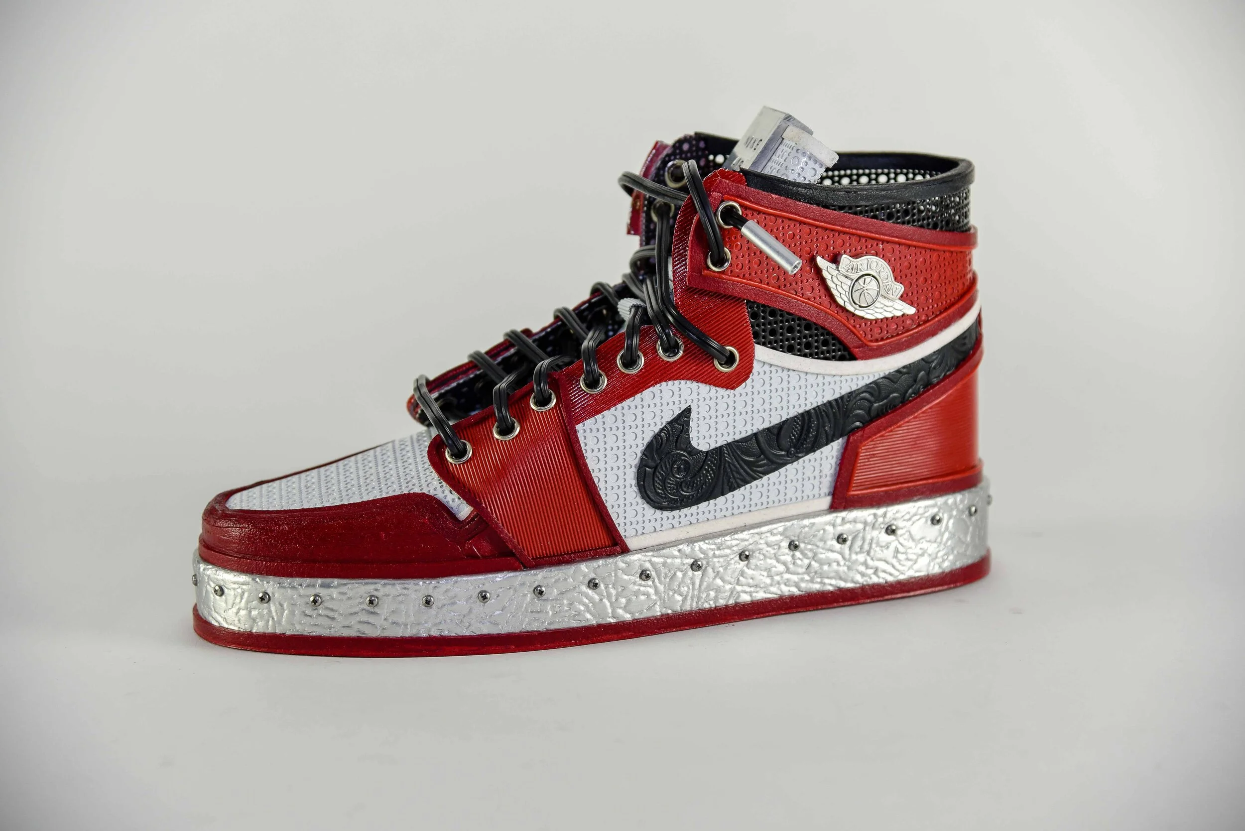 Upcycled Air Jordan 1 Sculpture â Gabriel Dishaw