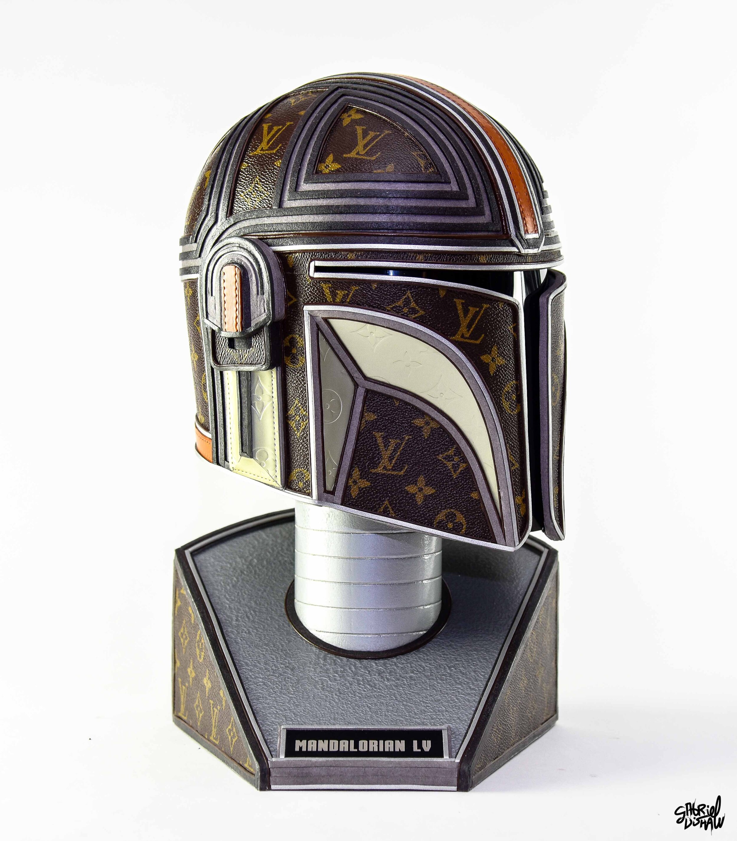 Discover the Upcycled Rocketeer Helmet: A Fusion of Vintage Louis Vuitton &  Sustainable Art by Gabriel Dishaw — Gabriel Dishaw