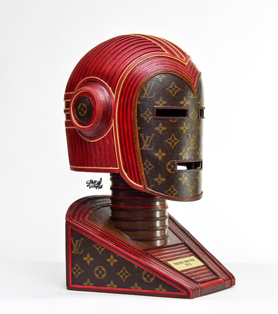 Louis Vuitton Mask 🔥  Futuristic shoes, Luxury mask, Hockey mask