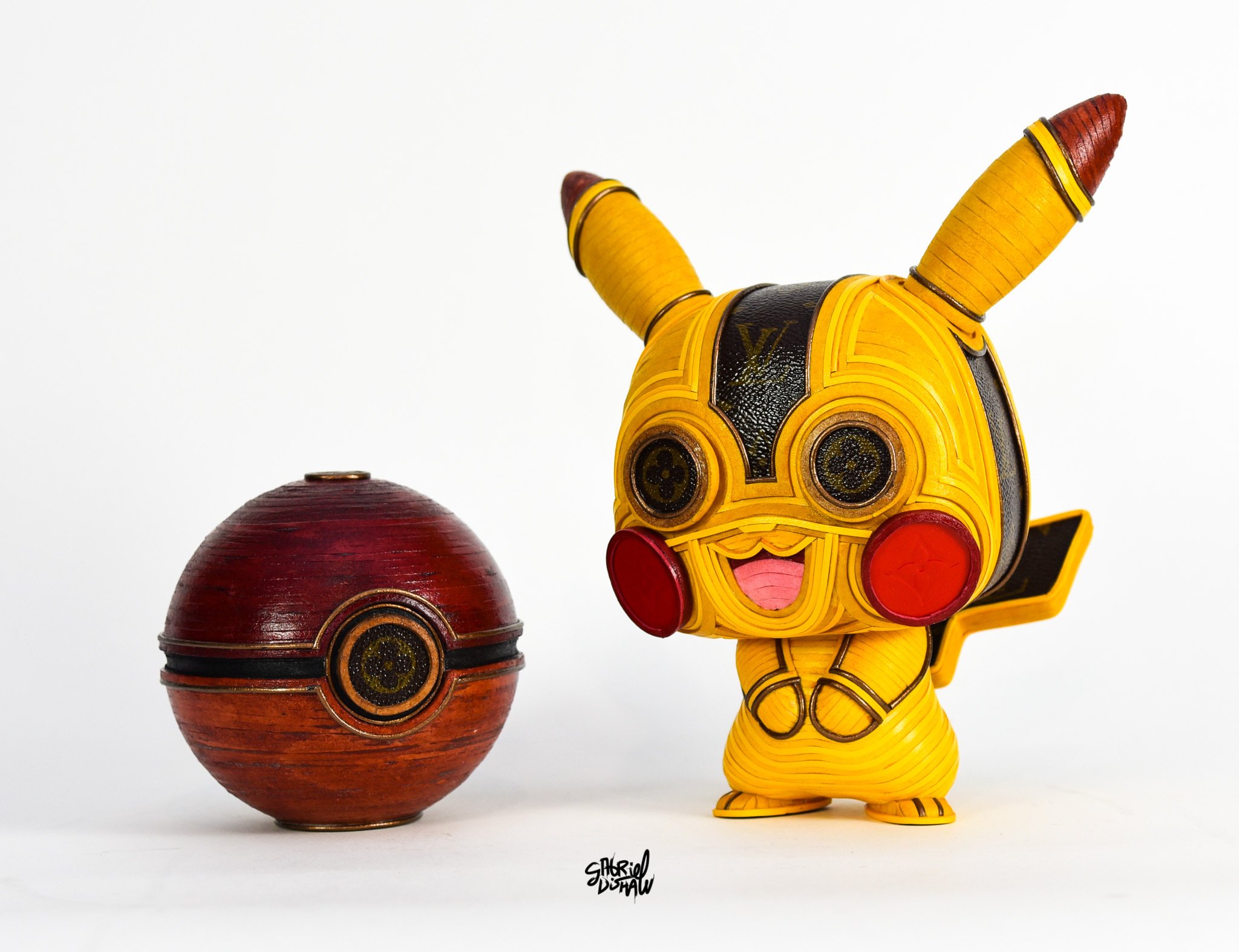 Pika Lou Seven with Louis-ball