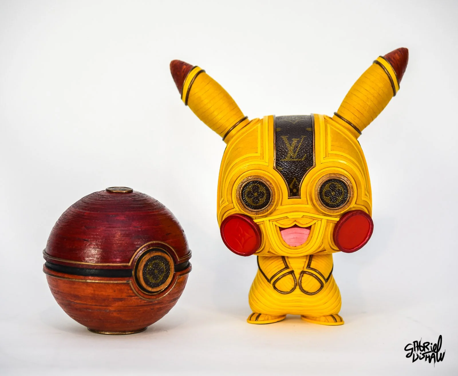 Pika Lou Seven with Louis-ball