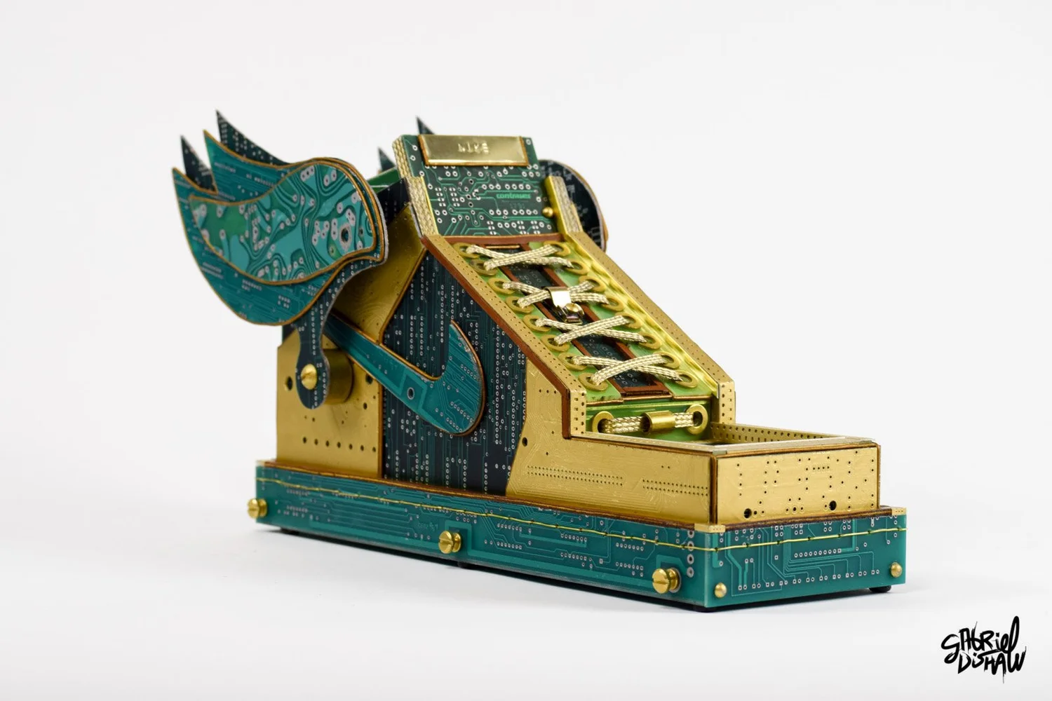 Digital Dunk Hermes — Gabriel Dishaw Art