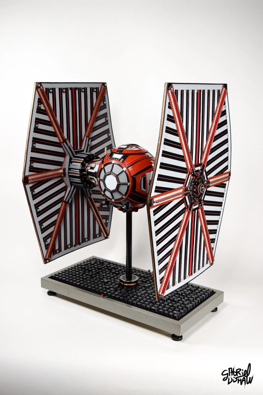 Upcycled Tie Fighter