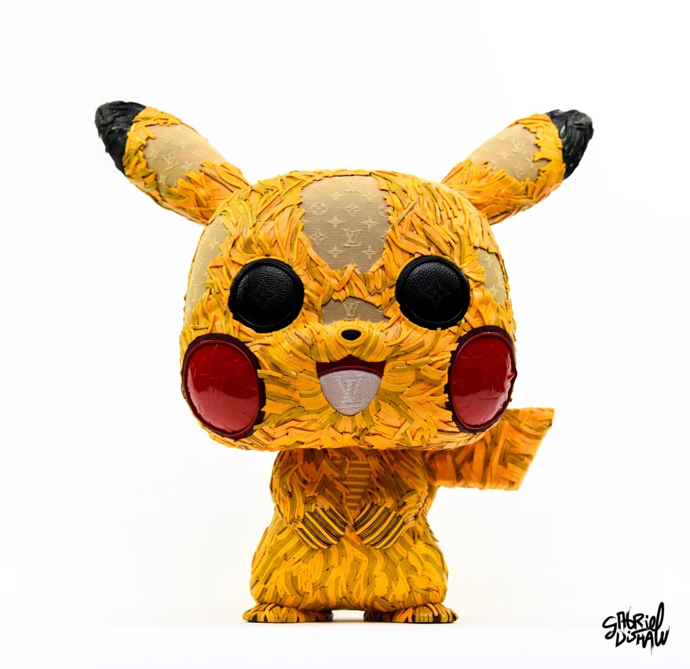 Buy Pika Lou Patchwork – Pokémon Pikachu Inspired Sculpture by Gabriel  Dishaw — Gabriel Dishaw Art