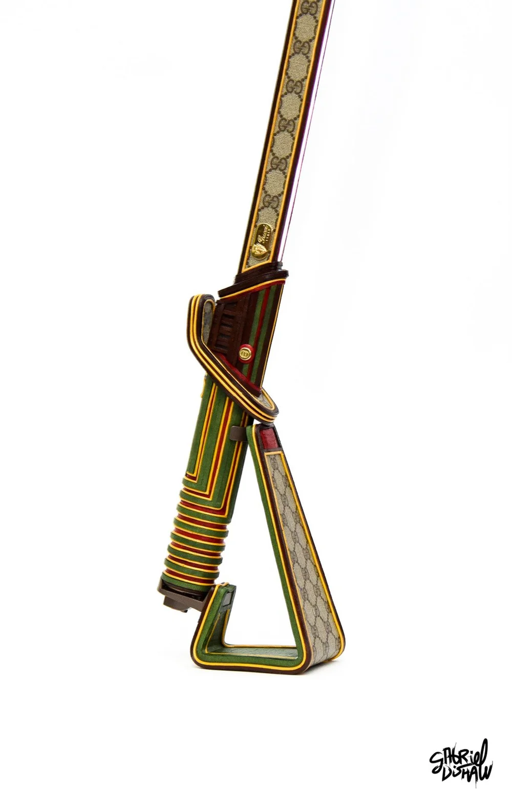 Buy Dark Saber Gucci – Star Wars Mandalorian Inspired Sculpture by Gabriel  Dishaw — Gabriel Dishaw Art