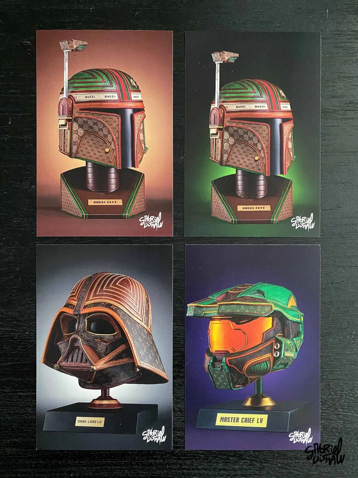4 Pack of Post Cards