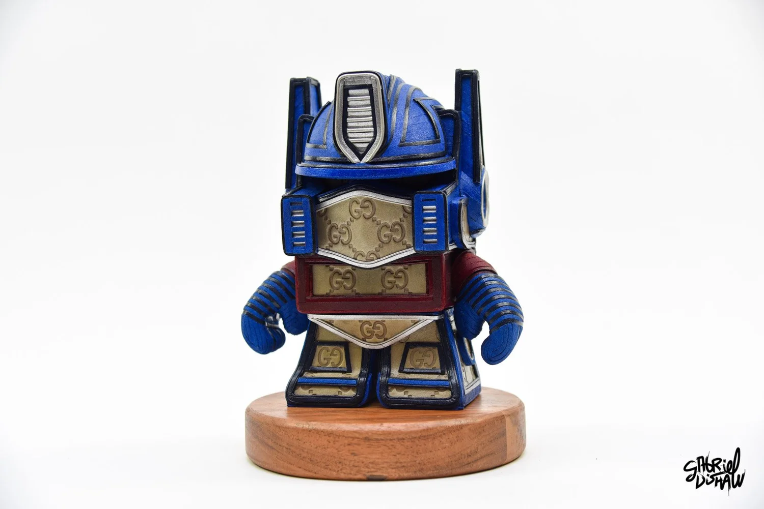 Buy Prime Gucci – Optimus Prime Inspired Sculpture by Gabriel Dishaw —  Gabriel Dishaw Art