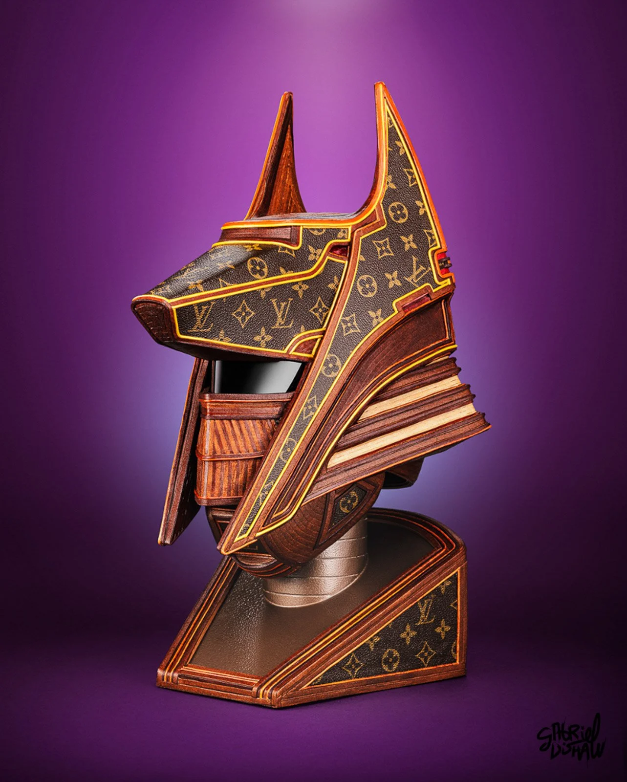 Hood of the Vuitton