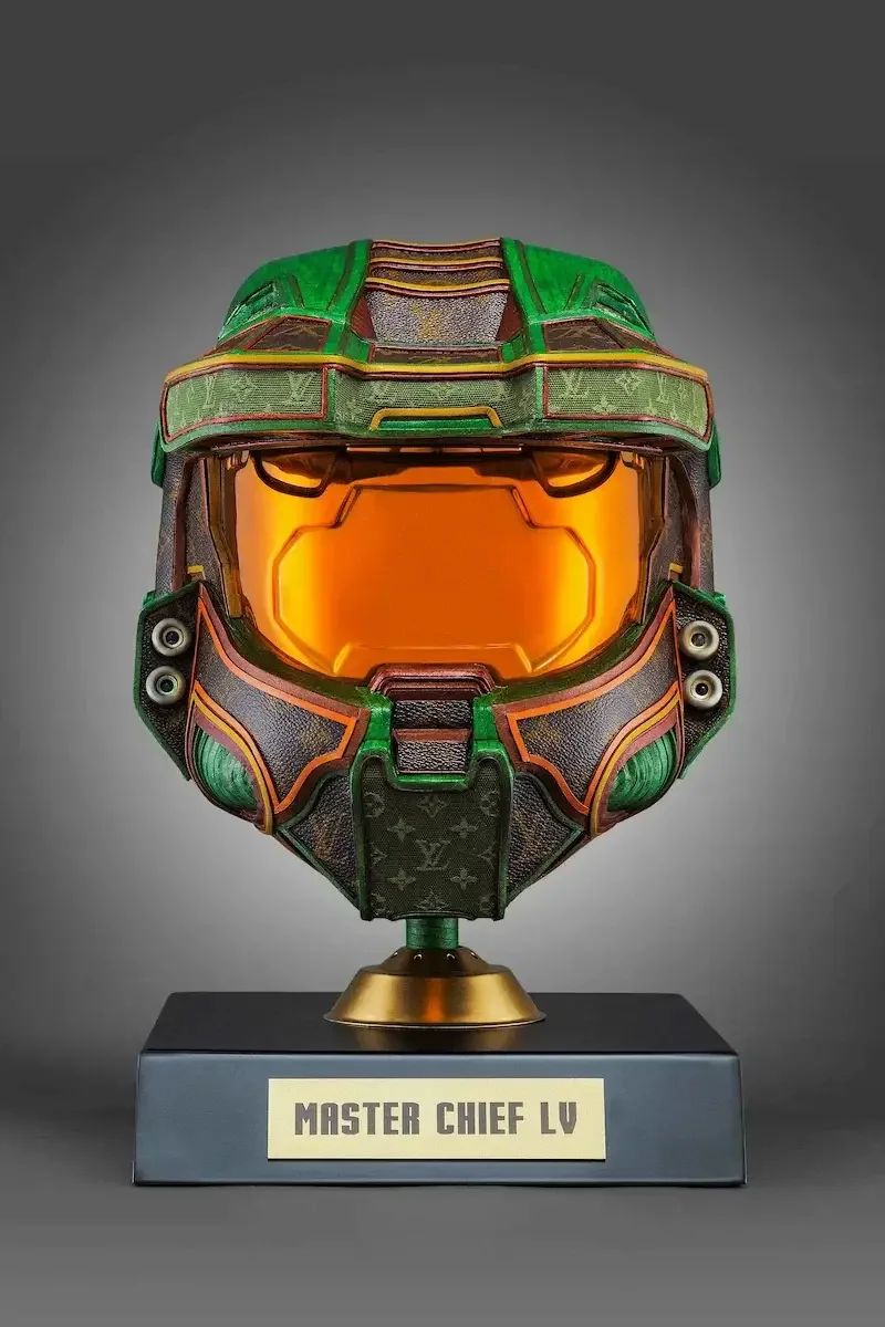 Gaming inspired upcycled luxury sculptures by Gabriel Dishaw