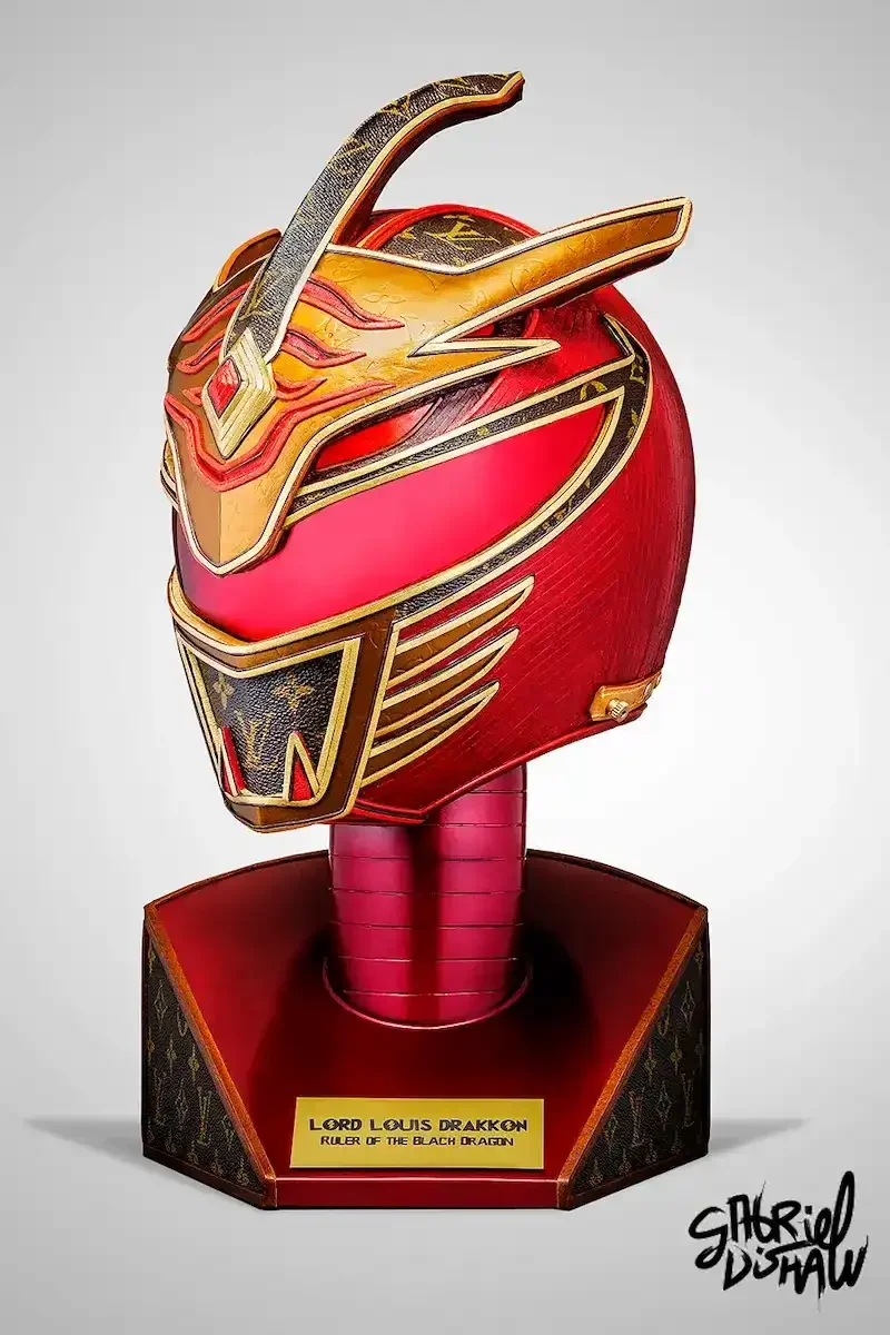 Pop culture upcycled luxury sculptures by Gabriel Dishaw