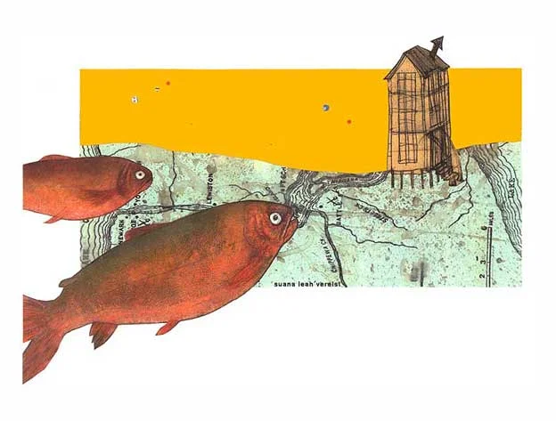 fish in landscape