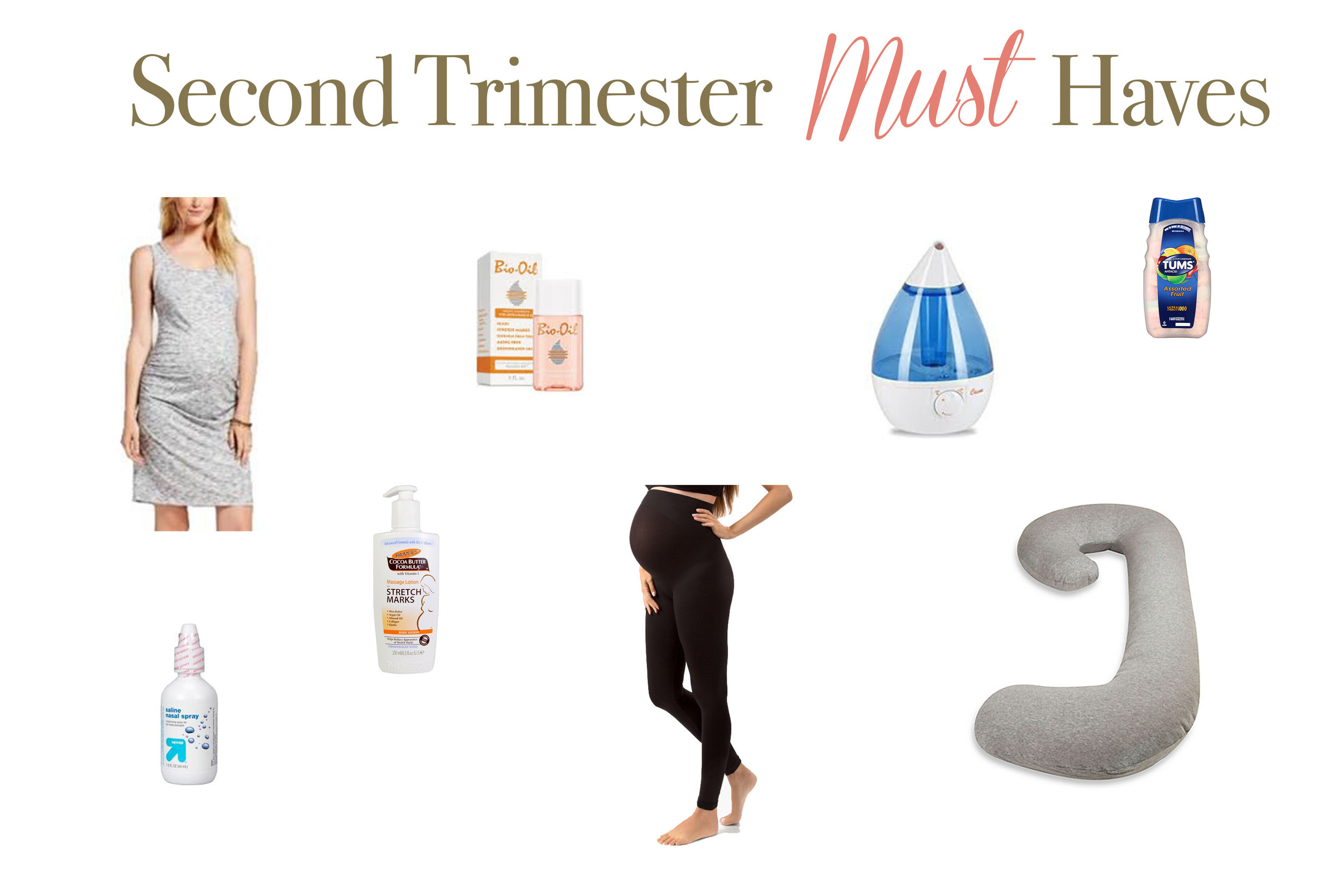 My First Trimester Pregnancy Essentials • Save. Spend. Splurge.