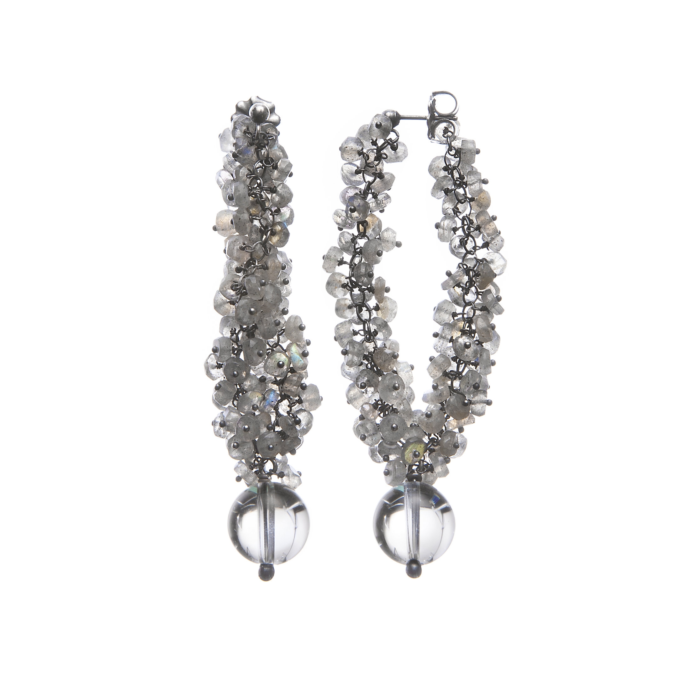 Undina Collection: Luna dangle earrings