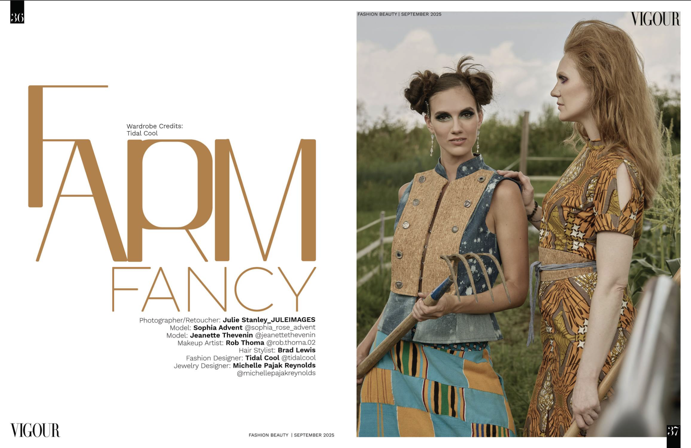 Vigour Magazine September 2025 - Farm Fancy Editorial