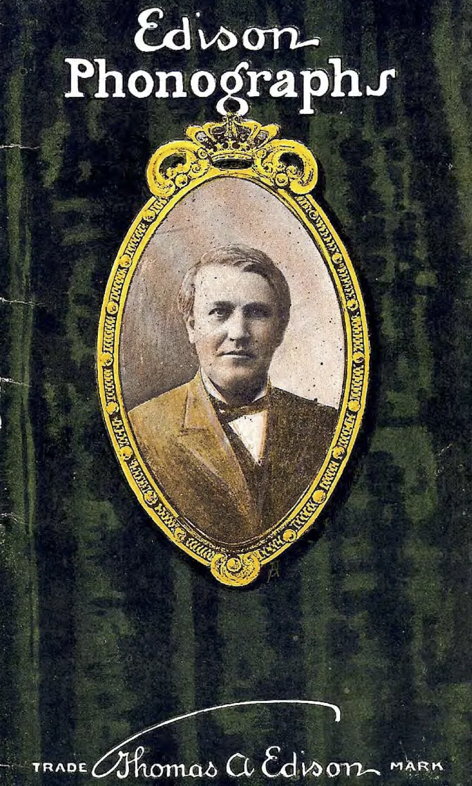 Edison phonographs catalog