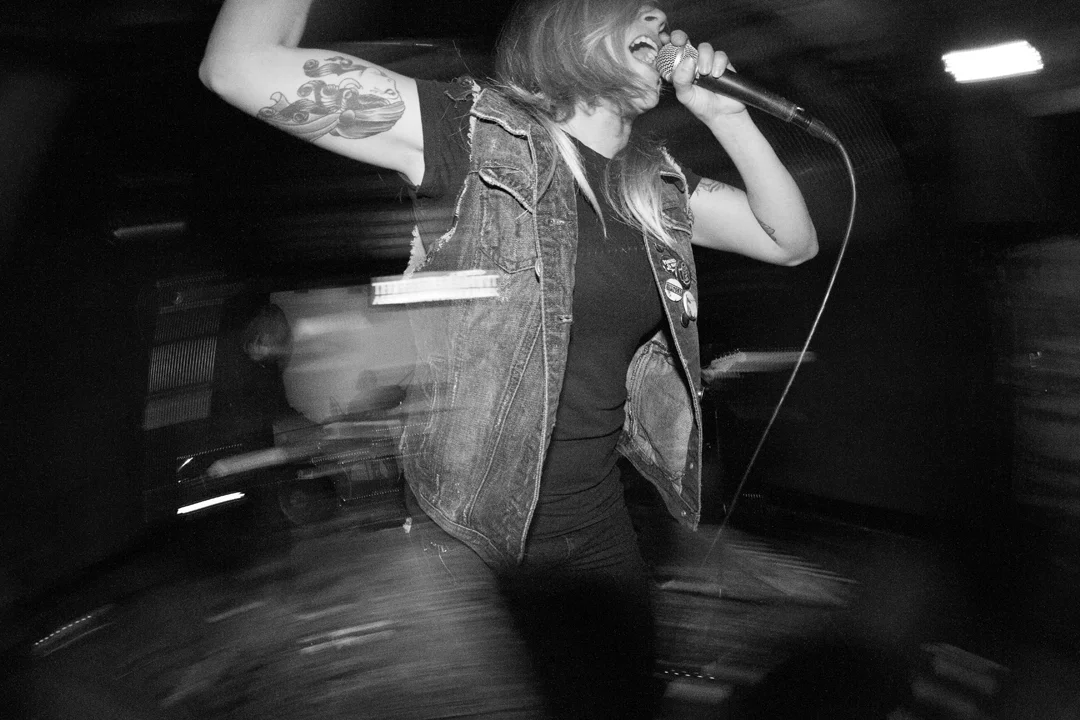 Staci shreds vocal chords and pool coping.