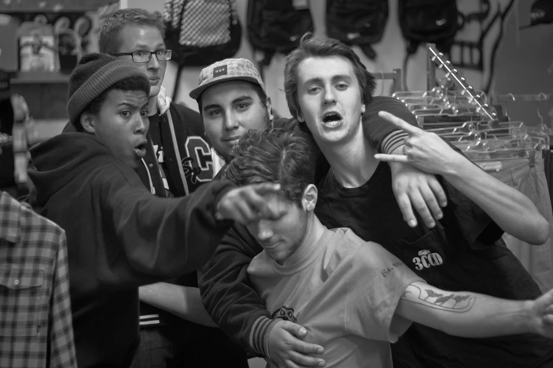Once you get people used to the camera, they start going ham.