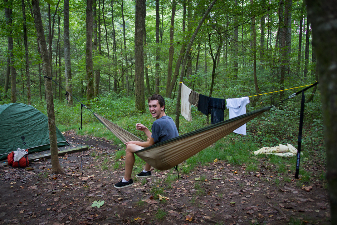 Camping was tight.