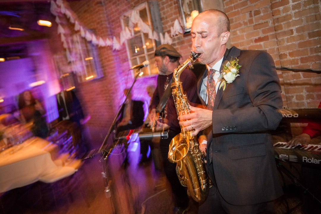 Adam actually got up on stage and DESTROYED the sax with the band. I don't know if I will ever see anything like that again. 