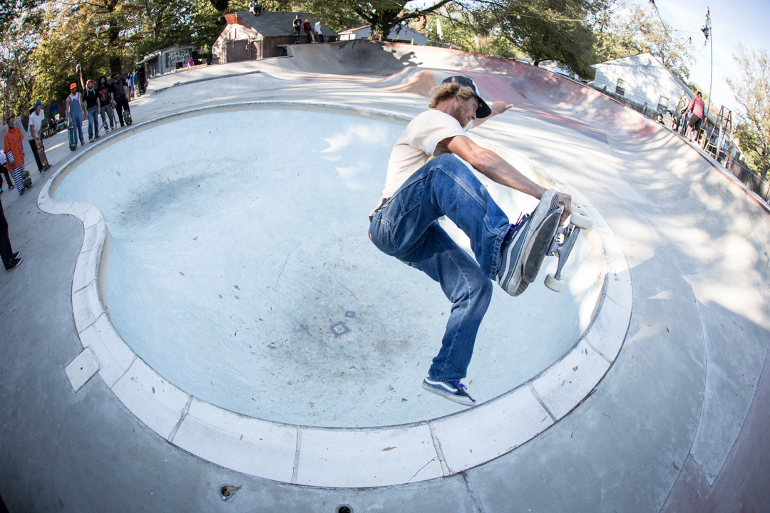 When Dave shows up, skateboard tricks will be done. Boneless in the deep end.