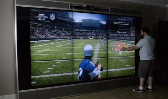 Bullseye QB: Airport touchscreens