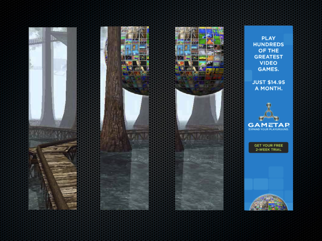 Standard banner ads